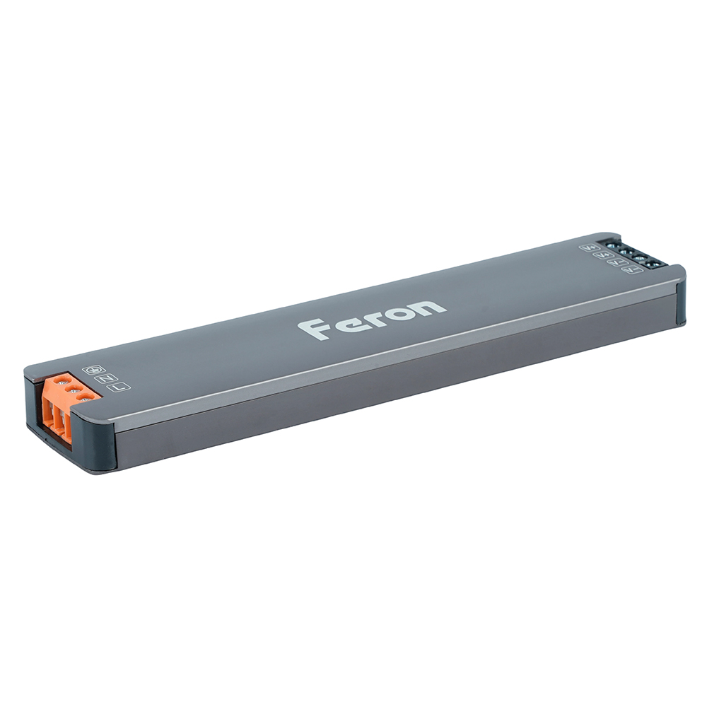 фото трансформатор электронный для светодиодной ленты 300w 12v ip67 (драйвер), lb007 feron 53147 | 220svet.ru