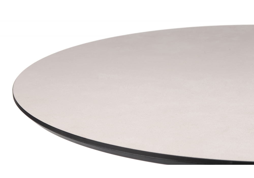 фото керамический стол 110 woodville барел krater perla repose / черный 625658 | 220svet.ru