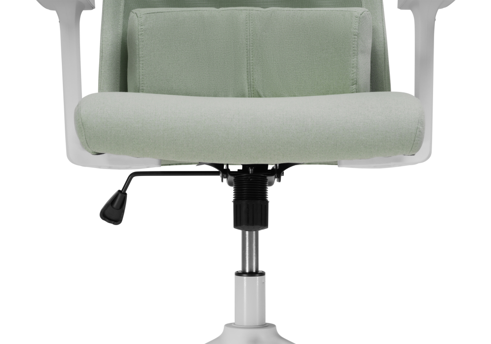 фото компьютерное кресло woodville salta light green / white 15396 | 220svet.ru