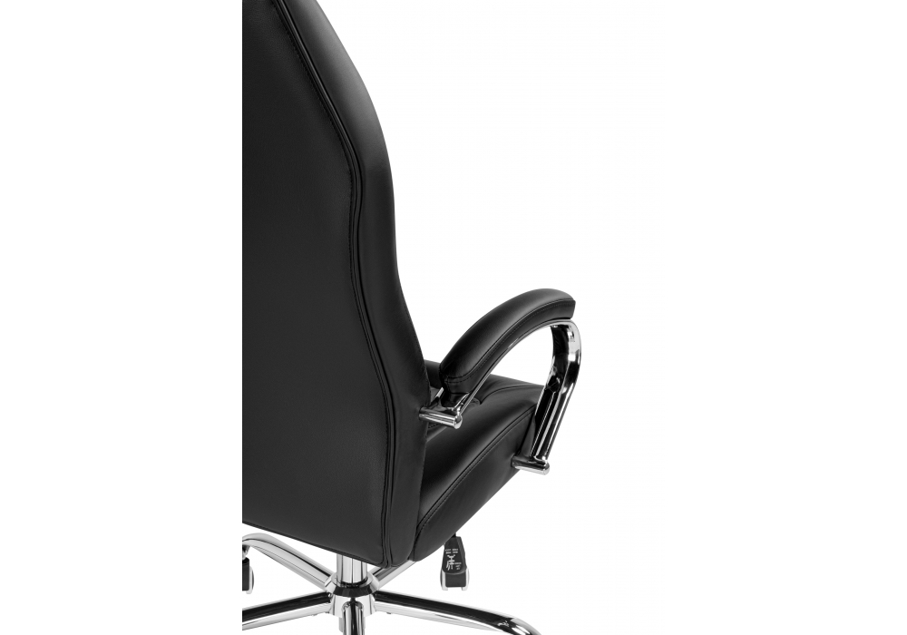 фото офисное кресло woodville damian 1 черный / хром 15963 | 220svet.ru