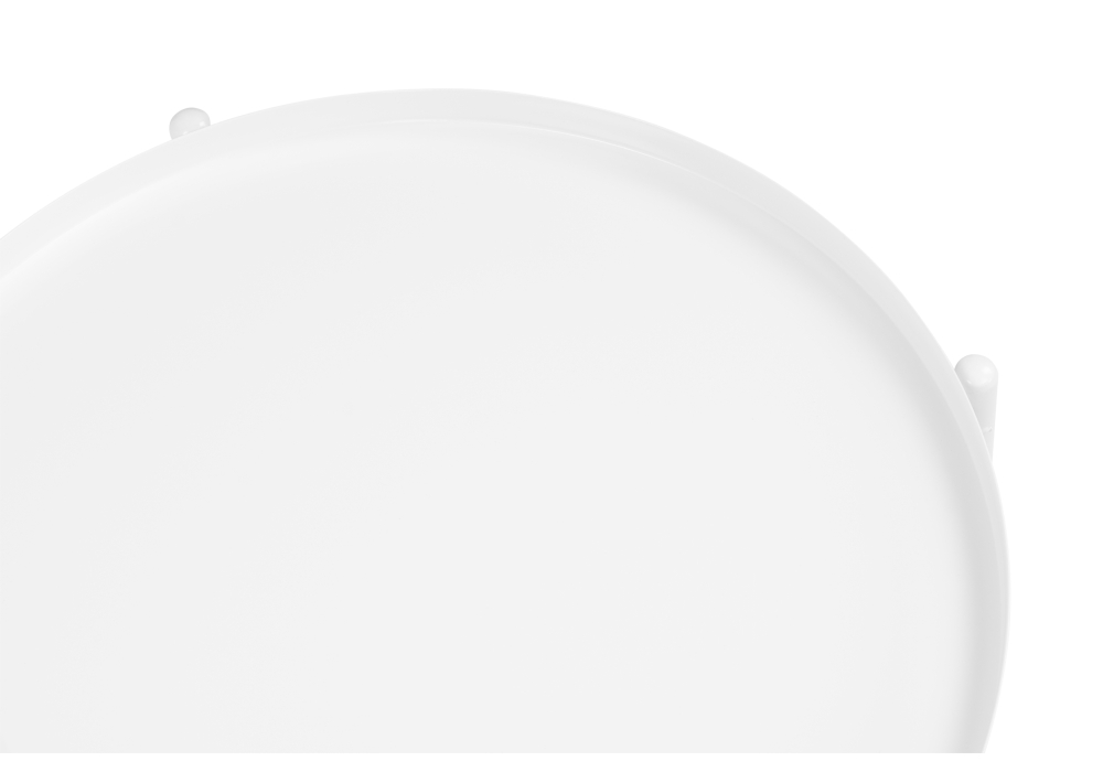 фото журнальный стол woodville tray 1 white 15395 | 220svet.ru