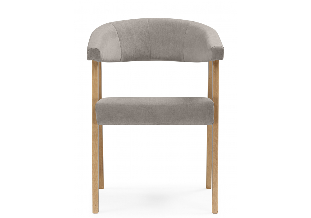 фото стул деревянный woodville невада ткань 231 / светлое дерево 620595 | 220svet.ru