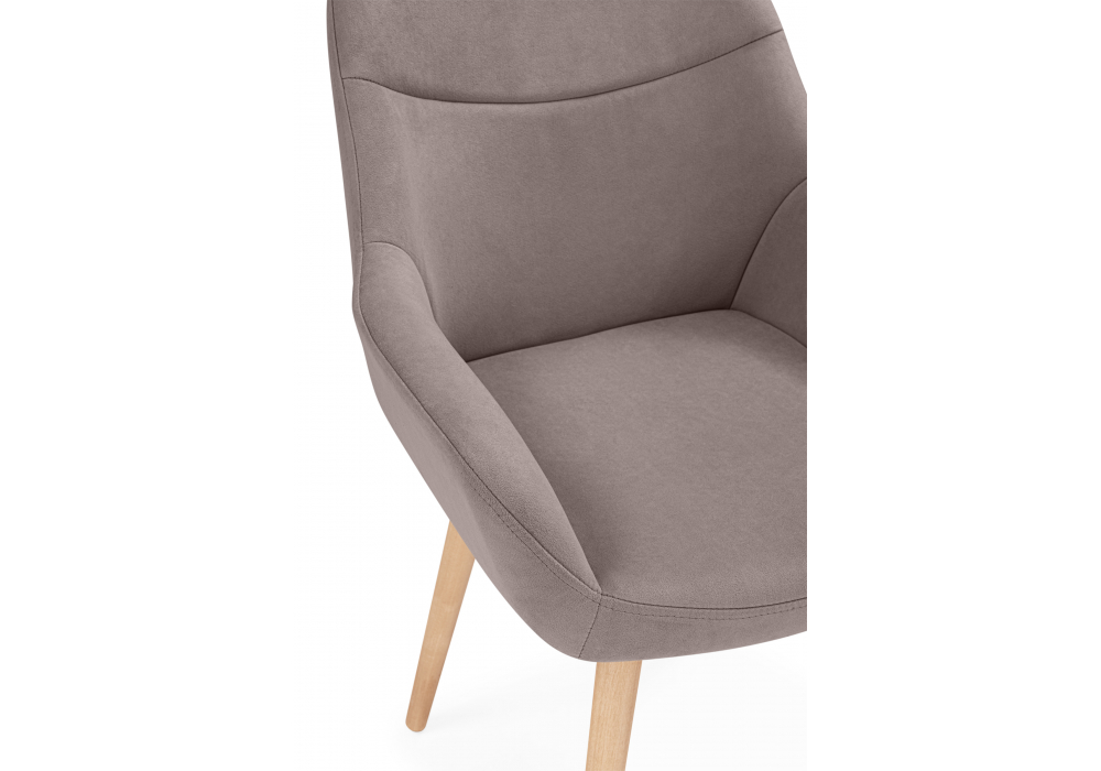 фото стул деревянный поворотный woodville флюид 360 латте (zd 290) / светлое дерево 642983 | 220svet.ru