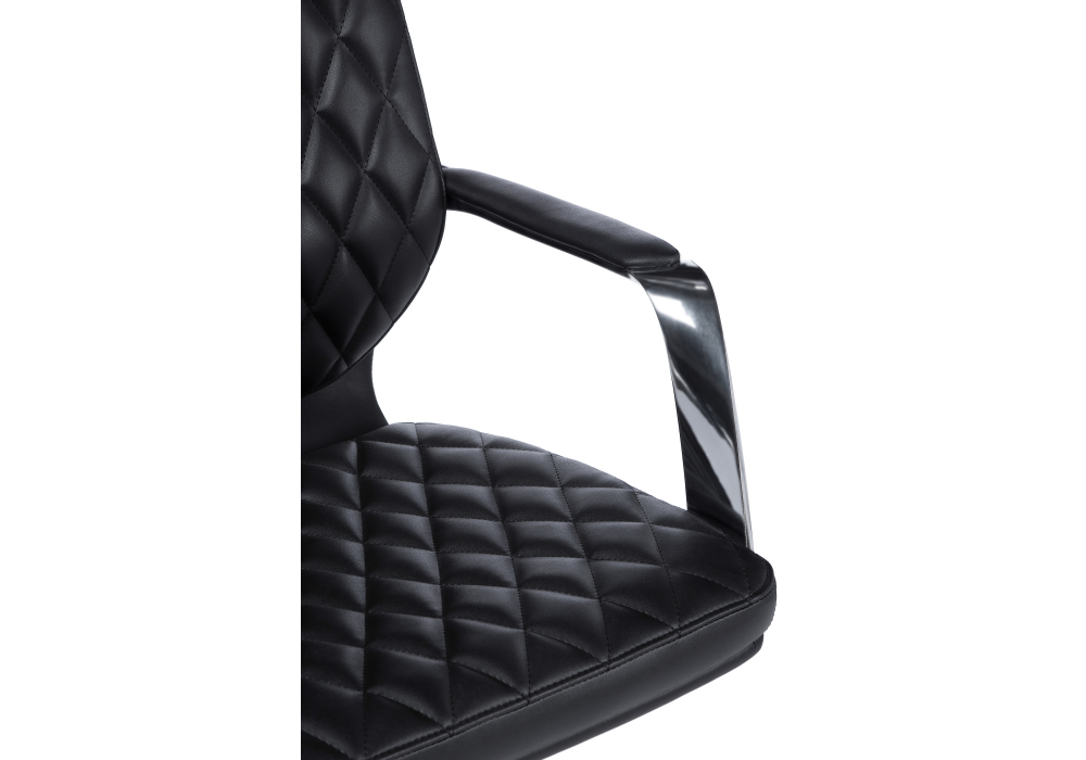 фото стул woodville isida black / satin chrome 15428 | 220svet.ru