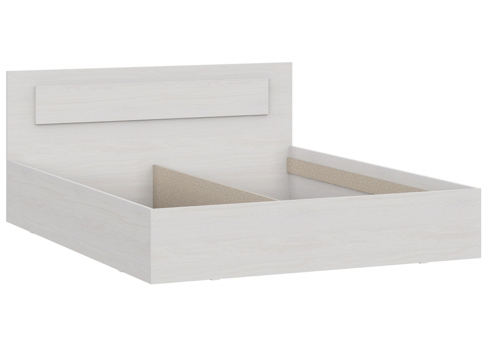 фото двуспальная кровать woodville taika ясень анкор светлый 539300 160х200 | 220svet.ru