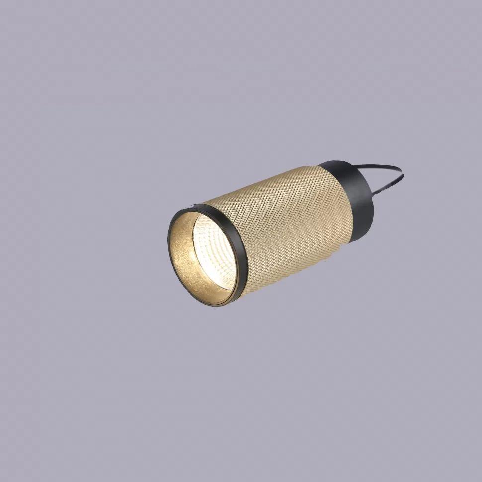 фото потолочный светодиодный светильник iledex delta 1954-10w-3000k-36 bk+br | 220svet.ru