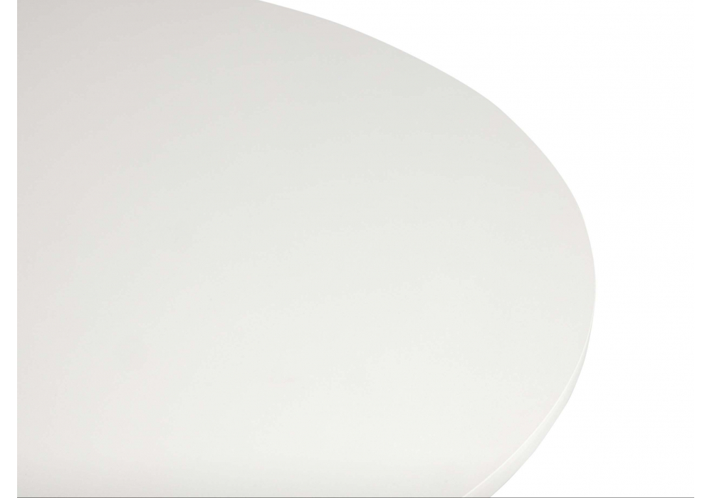 фото стол деревянный woodville барел 90 белый / золото 622990 | 220svet.ru