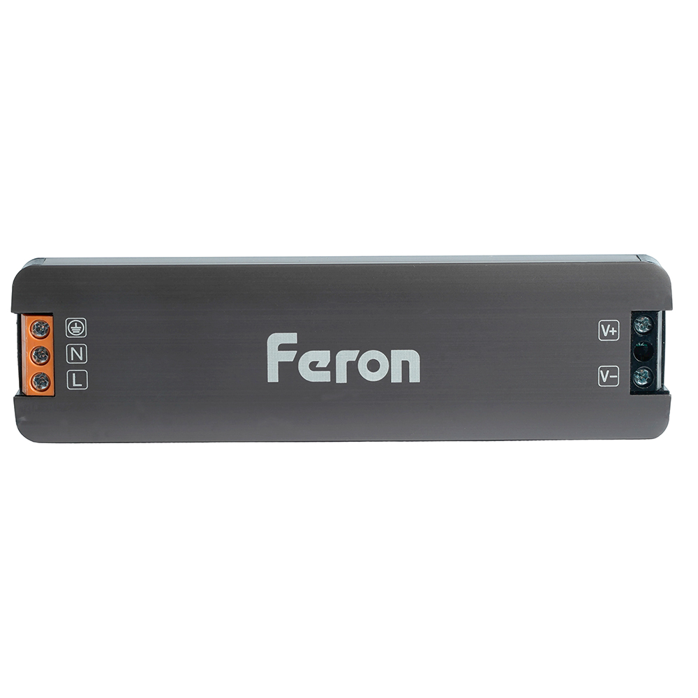 фото трансформатор электронный для светодиодной ленты 300w 12v ip67 (драйвер), lb007 feron 53146 | 220svet.ru