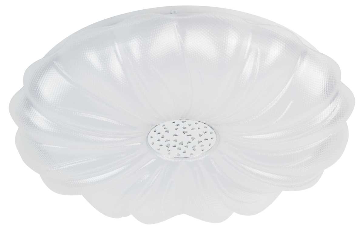 фото светильник потолочный светодиодный эра классик без ду spb-6 muze 48w-5k wh+ch 5000к белый/шампань б0070187 | 220svet.ru