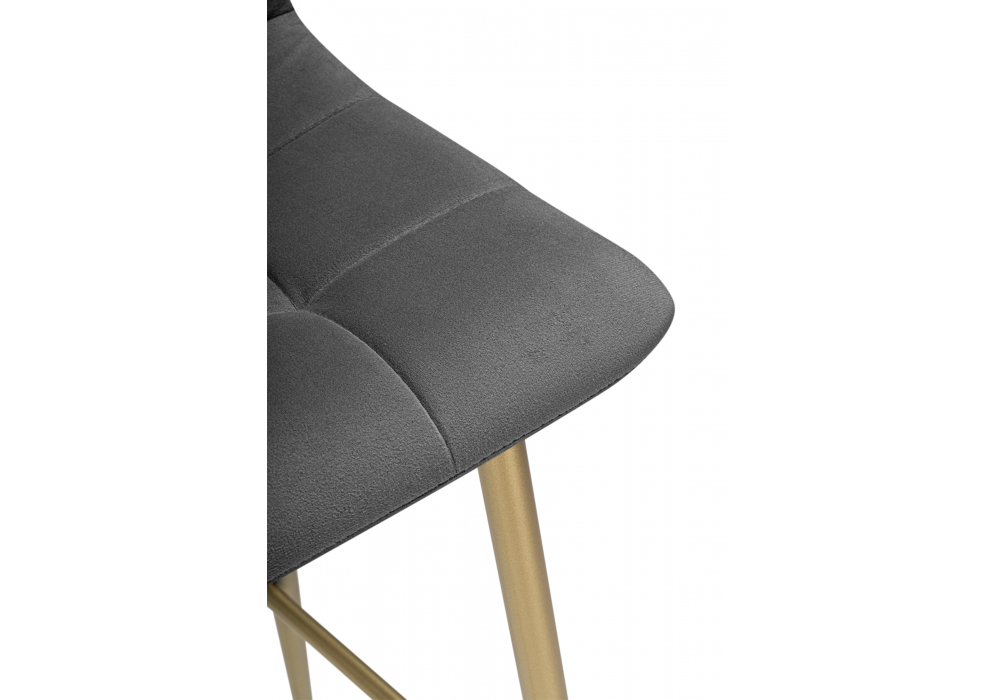 фото барный стул woodville чилли мини темно-серый (zd 995) / золотой np 632269 | 220svet.ru