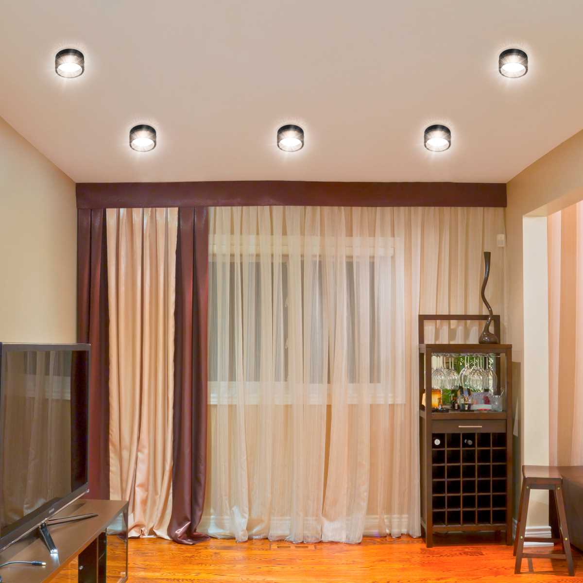 фото светильник встраиваемый эра dk97 bk/bk под лампу gx53 черный б0057459 | 220svet.ru