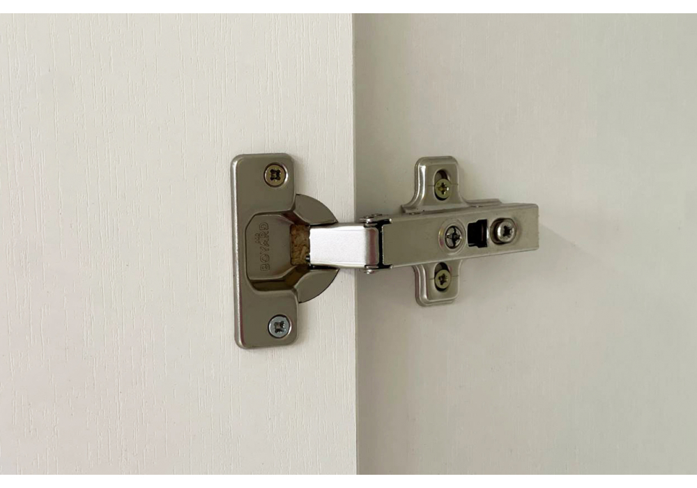 фото шкаф woodville ева 100.01 белый матовый 589706 | 220svet.ru