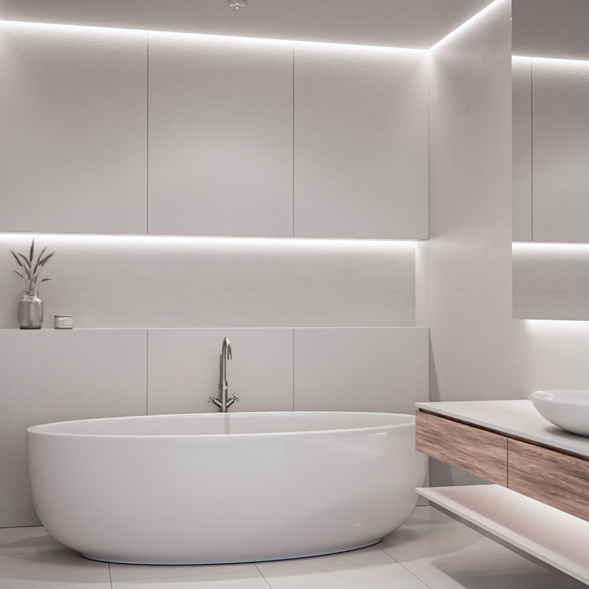 фото светодиодный неон apeyron 10w/m 120led/m 2835smd холодный белый 10m 17-309 | 220svet.ru