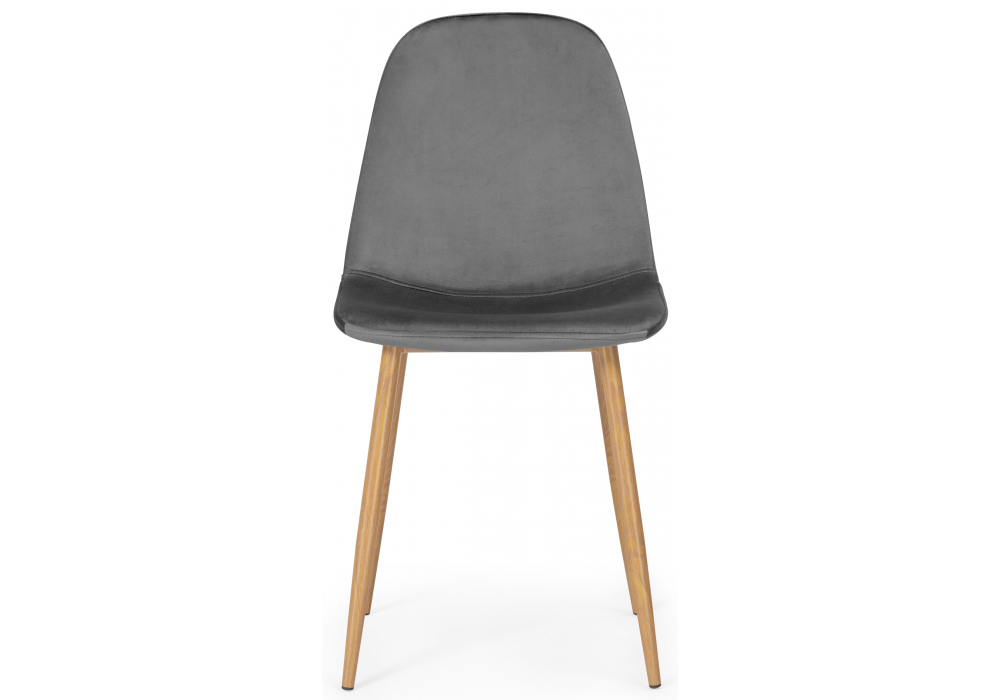 фото обеденная группа woodville дилай 80 серый/белый 579108 | 220svet.ru