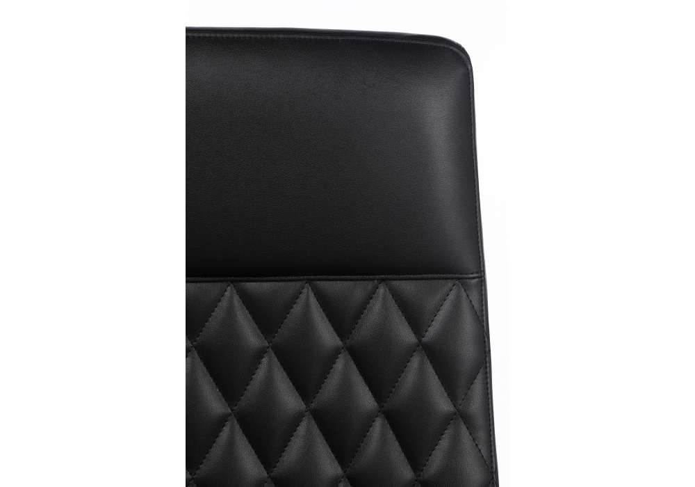 фото стул woodville isida black / satin chrome 15428 | 220svet.ru