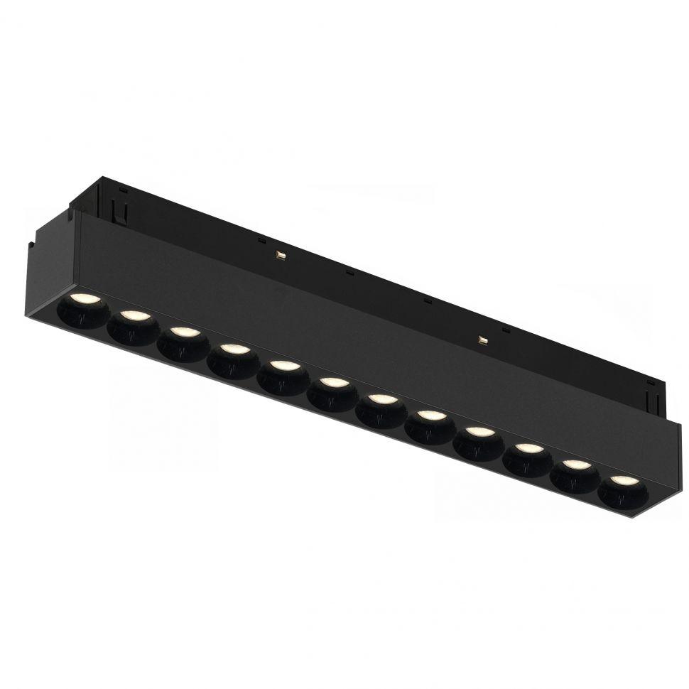 фото трековый магнитный светодиодный светильник iledex technical vision 4822-002-l235-12w-38dg-3000k-bk | 220svet.ru