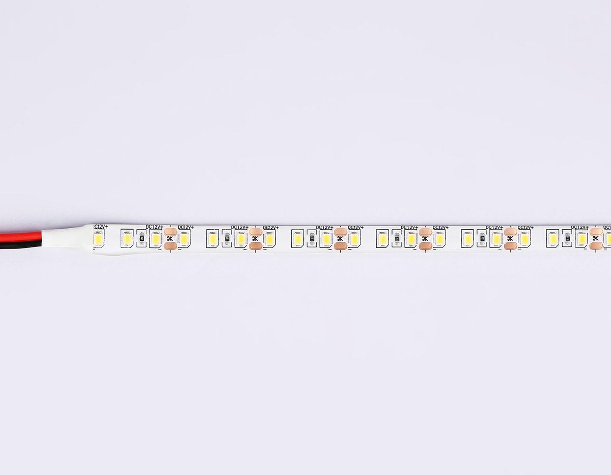 фото светодиодная влагозащищенная лента дневной белый ambrella light 9,6w/m 120led/m 2835smd 4500к 5m gs1202 | 220svet.ru