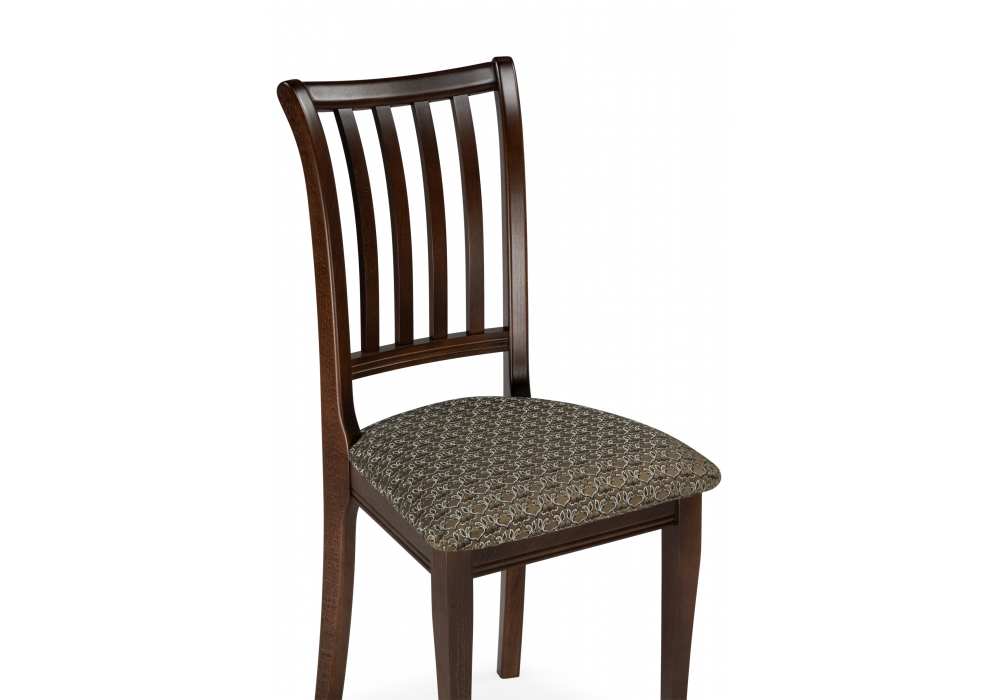фото стул деревянный woodville фрезино лоди карамель / орех темный 639330 | 220svet.ru
