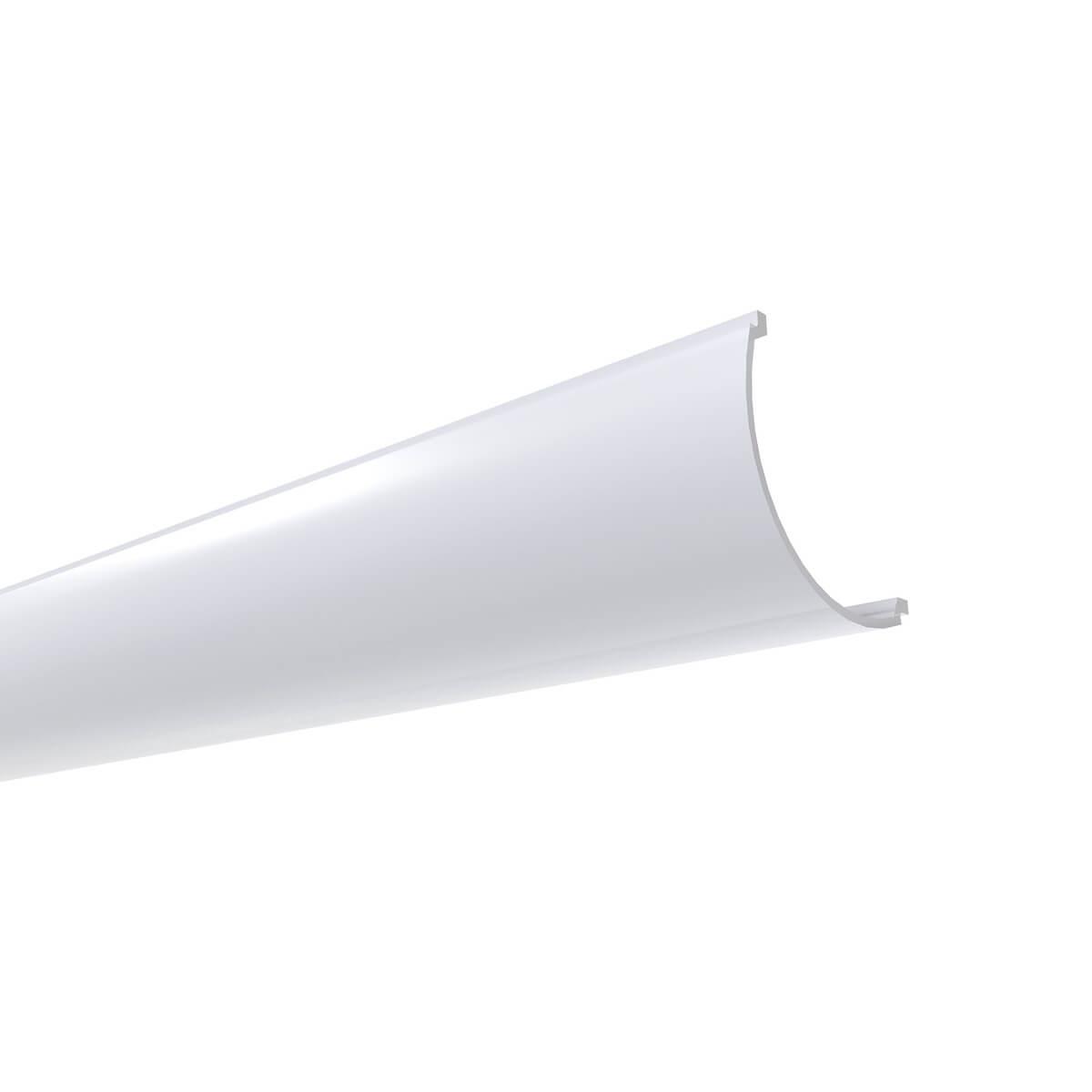 фото комплект алюминиевого углового профиля apeyron с широким рассеивателем, 2шт*1м 08-08-02 | 220svet.ru