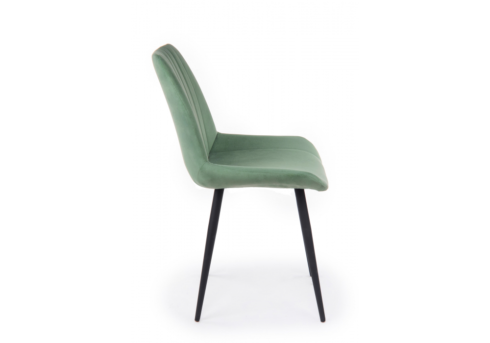 фото стул на металлокаркасе woodville седа фисташковый (zd 651) / черный 632415 | 220svet.ru