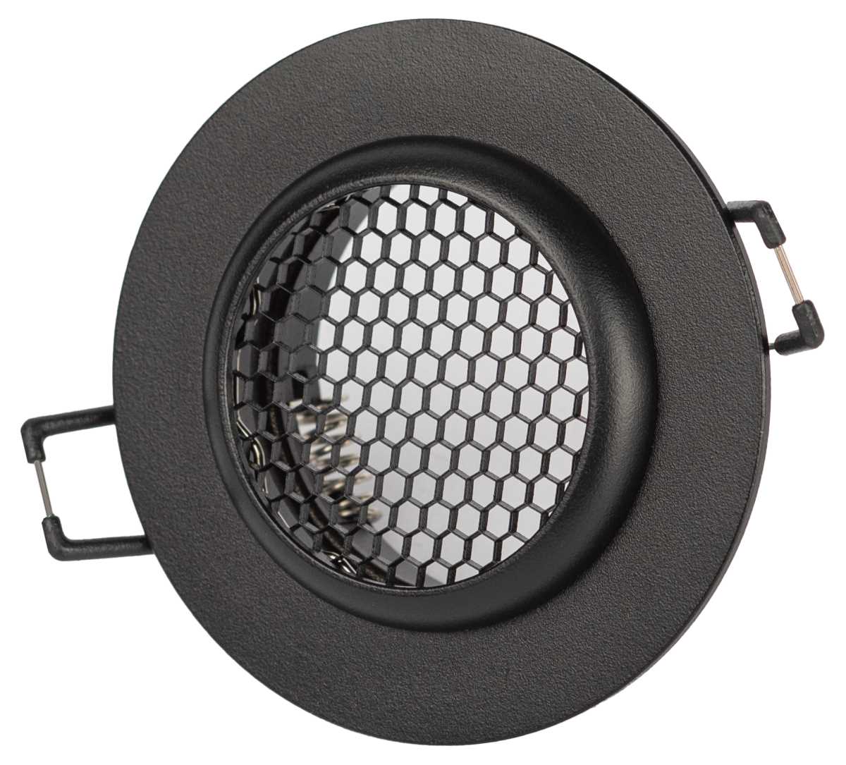 фото светильник встраиваемый алюминиевый эра kl109 bk под лампу mr16 gu5.3 черный матовый б0061826 | 220svet.ru