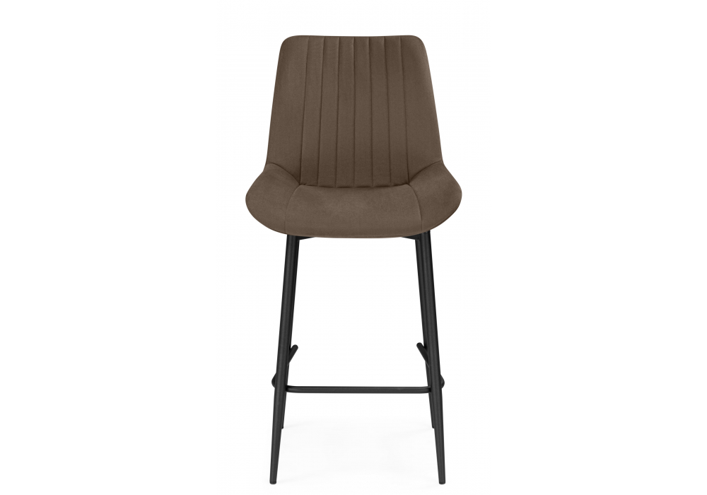 фото барный стул поворотный woodville седа 360 коричневый (zd 233) / черный np 632624 | 220svet.ru