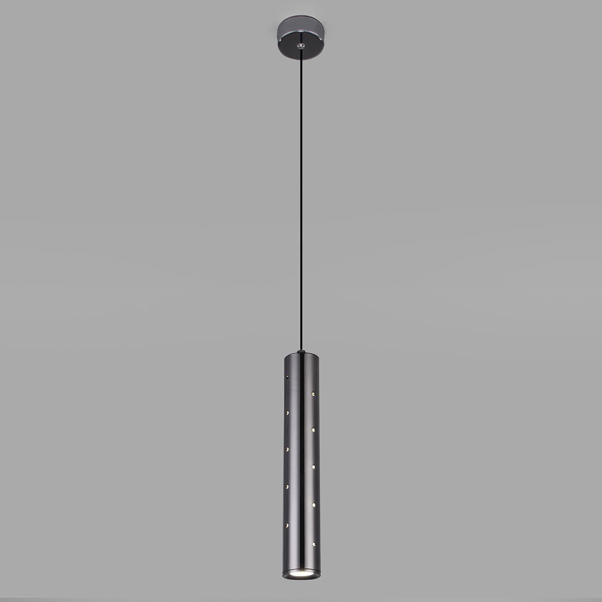 фото подвесной светодиодный светильник elektrostandard bong 50214/1 led черный жемчуг a055668 | 220svet.ru