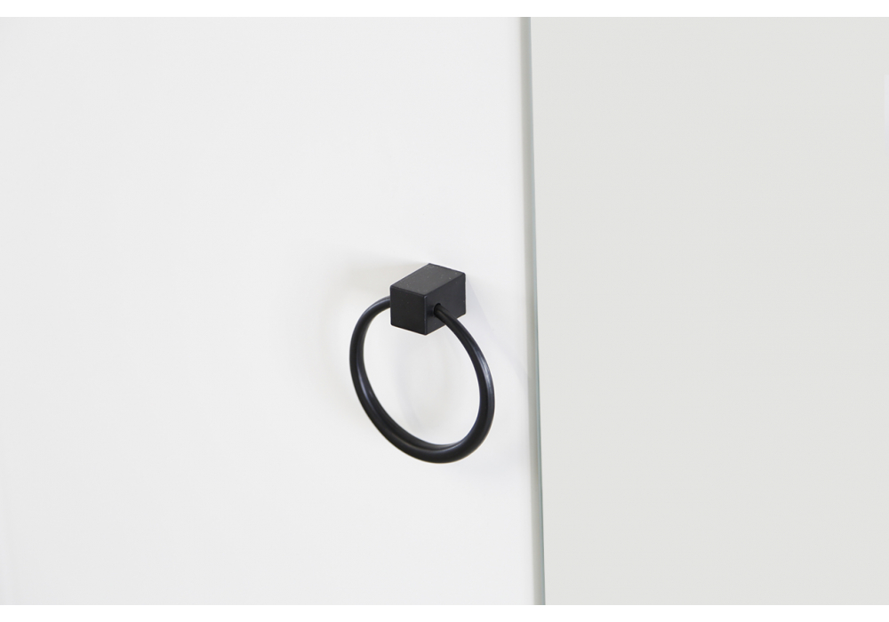 фото шкаф woodville ева 100.01 белый матовый 589706 | 220svet.ru