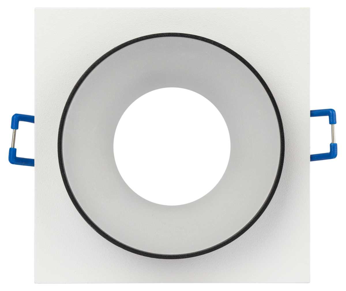 фото светильник встраиваемый декоративный эра dk96 wh под лампу mr16 gu5.3 белый б0055593 | 220svet.ru