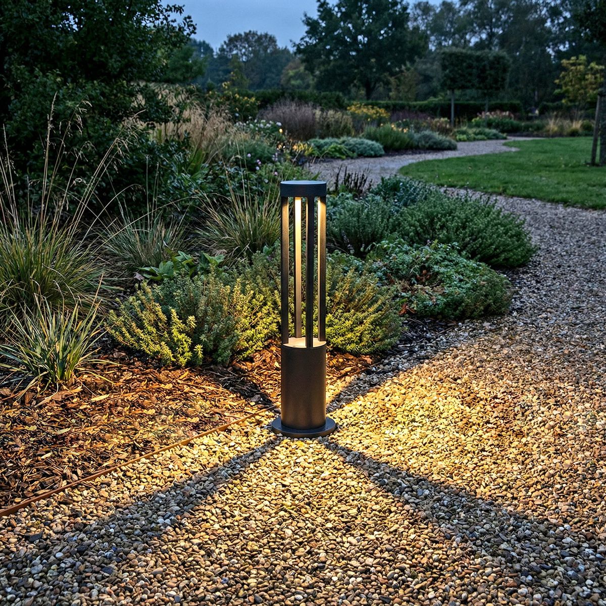 фото ландшафтный светодиодный светильник reluce 09958-0.7-001jh 0,6m led7w bk rlos | 220svet.ru