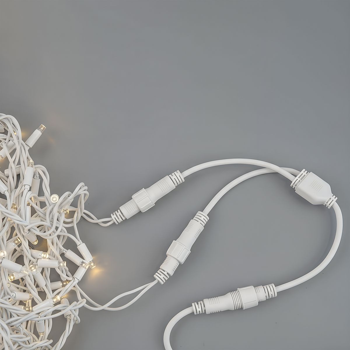 фото провод-разветвитель для гирлянд uniel ucx-f90 s2/0.4m/wh ul-00013232 | 220svet.ru