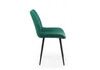 Миниатюра фото стул на металлокаркасе woodville седа зеленый (zd 667) / черный 632422 | 220svet.ru