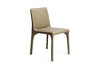 Миниатюра фото стул обеденный экокожа бежевый garda decor 160kd-80060 | 220svet.ru
