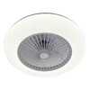Миниатюра фото потолочная светодиодная люстра-вентилятор toplight mirafo tl1208x-72wh | 220svet.ru