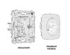 Миниатюра фото розетка ambrella volt quant omega mo326010 | 220svet.ru
