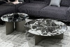 Миниатюра фото стол журнальный черный garda decor 57el-10310 | 220svet.ru
