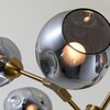 Миниатюра фото потолочная люстра arte lamp yuka smoky a7759pl-6pb | 220svet.ru