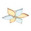 Миниатюра фото потолочная светодиодная люстра ambrella light elegance fk212/6 | 220svet.ru