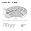 Миниатюра фото комплект светодиодной влагозащищенной ленты apeyron 10w/m 120led/m 2835smd теплый белый 5m 10-140 | 220svet.ru