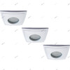 Миниатюра фото встраиваемый светильник arte lamp aqua a5444pl-3wh | 220svet.ru