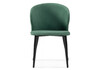 Миниатюра фото стул на металлокаркасе woodville алсисар катания изумруд / черный 469974 | 220svet.ru