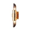 Миниатюра фото бра crystal lux justo ap2 gold | 220svet.ru
