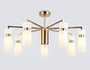 Миниатюра фото потолочная люстра на штанге ambrella light heigh light cl lh56126 | 220svet.ru