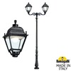 Миниатюра фото парковый фонарь fumagalli tabor adam/simon 2l u33.205.m20.axh27 | 220svet.ru