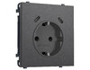 Миниатюра фото розетка 2usb с+c 20w (быстрая зарядка) с/з со шторками ambrella volt quant pro sigma ms660510 | 220svet.ru