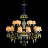 Миниатюра фото подвесная люстра loft it grace 10203/12+6 green | 220svet.ru