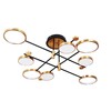 Миниатюра фото потолочная светодиодная люстра arte lamp holly a1364pl-8pb | 220svet.ru