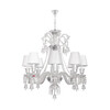 Миниатюра фото подвесная люстра loft it zenith 10210/8 white | 220svet.ru