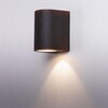Миниатюра фото уличный настенный светильник arte lamp doppio a3502al-1ri | 220svet.ru