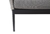 Миниатюра фото диван двухместный уличный "марра" темно-серый garda decor 39ar-10628 | 220svet.ru